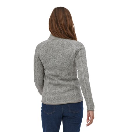 Patagonia Better Sweater Fleece Jacket Damen Birch White Rückansicht
