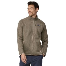 Patagonia Better Sweater Fleece Jacket Seabird Grey Frontansicht