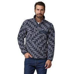 Patagonia Synchilla Snap-T Fleece Pullover Synched Flight: New Navy Frontansicht