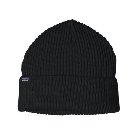 Patagonia Fishermans Rolled Beanie Strickmütze Black
