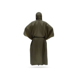 Liteway Tarp Poncho Simplex Oliv Rückansicht