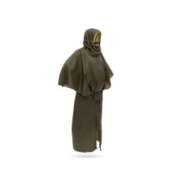 Liteway Tarp Poncho Simplex Oliv Seitenansicht