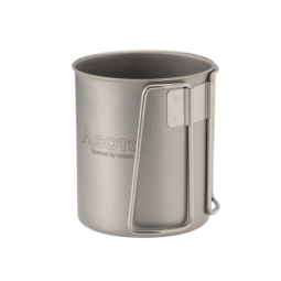 Soto Titanium Mug 450 mit Klappgriffen