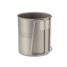 Soto Titanium Mug 450 mit Klappgriffen
