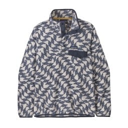 Patagonia Synchilla Snap-T Fleece Pullover Damen Synched Flight Small: Natural