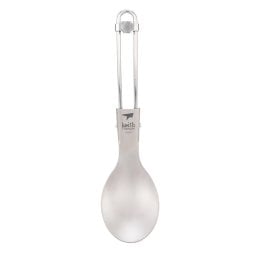 Keith Titanium Folding Spoon Small