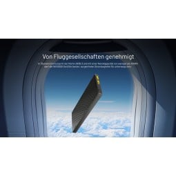 Nitecore NB10000 Powerbank Gen 3 von Fluggesellschaften genehmigt