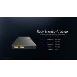 Nitecore NB10000 Powerbank Gen 3 mit Akkustand-Anzeige
