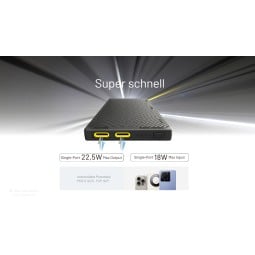 Nitecore NB10000 Powerbank Gen 3 mit schnellem Ladevorgang