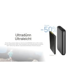 Nitecore NB10000 Powerbank Gen 3 mit ultraleichter Bauart
