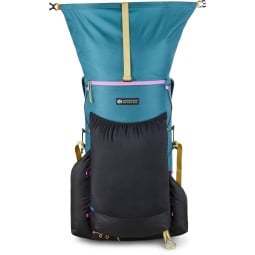 Gossamer Gear G4-20 Ultralight 42 Rucksack Tropical Mist mit hochgerolltem Hauptfach
