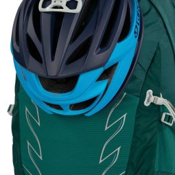 Osprey Tempest 20 Tagesrucksack Jasper Green mit Helmhalterung