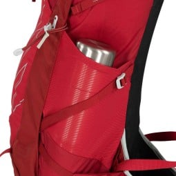 Seiten taschen am Osprey Talon 36 Wanderrucksack Eclipse Grey