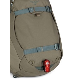 Osprey Metron 22 Tagesrucksack Tan Concrete mit Lampenhalterung (Lampe nicht enthalten)