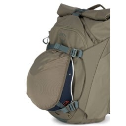 Osprey Metron 22 Tagesrucksack Tan Concrete mit verstaubarer Helmhalterung