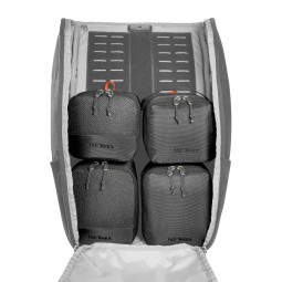 Tatonka EDC Organisation Set Taschen beispielhaft in Rucksack eingesetzt