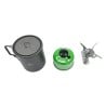 Walkonthewildside Pot 750 Gaskocher Spar-Bundle Topf, Kocher und Kartusche nebeneinander