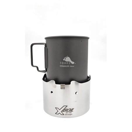Walkonthewildside Pot 750 X-Boil Spar-Bundle Topf und Topfstand zusammen