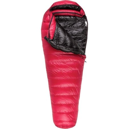 Western Mountaineering Alpinlite Daunenschlafsack aufrecht