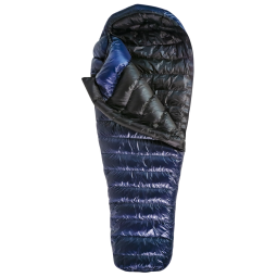 Western Mountaineering MegaLite Daunenschlafsack aufrecht
