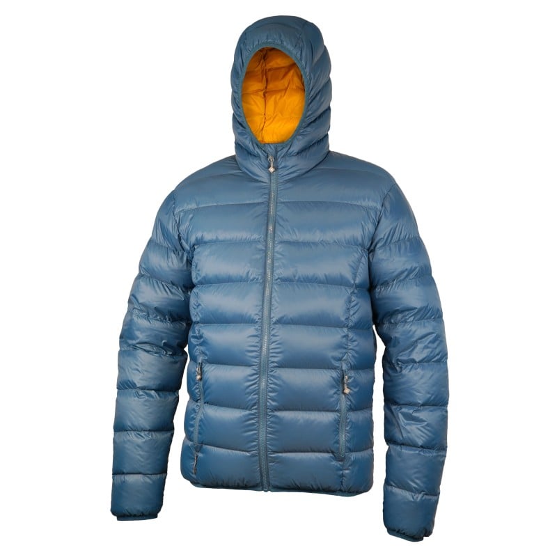 Warmpeace Vernon Jacket Daunenjacke majolica blue nugget gold Warmpeace Vernon Jacket Daunenjacke majolica blue nugget gold