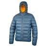 Warmpeace Vernon Jacket Daunenjacke majolica blue nugget gold