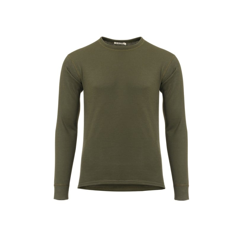 Aclima Woolterry Crew Neck Olive Night Aclima Woolterry Crew Neck Olive Night
