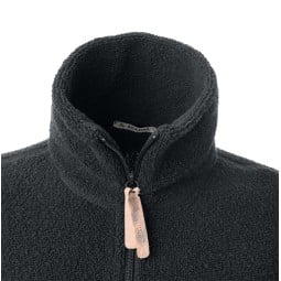 Aclima ReBorn Terry Jacket Wolljacke Detailansicht Kragen