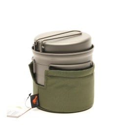 Toaks D115 Pot Pocket mit CKW-1100 Set darin