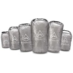Hyperlite Mountain Gear Rolltop Stuff Sack alle Größen auf einem Bild