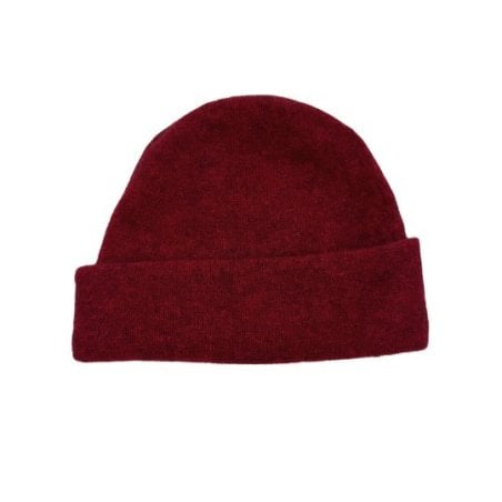 Noble Wilde Possum Merino Beanie Sangria