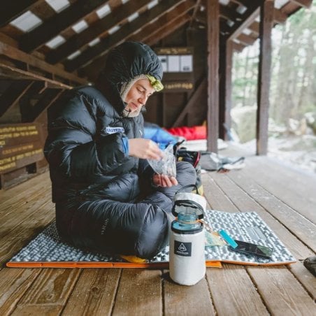 Hyperlite Mountain Gear Insulator im Einsatz