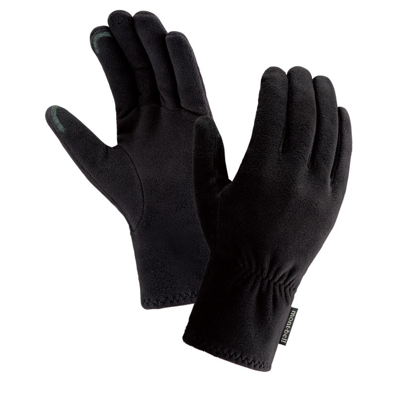 Montbell Chameece Gloves Fleecehandschuhe Black (BK) Montbell Chameece Gloves Fleecehandschuhe Black (BK)