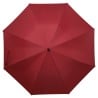 Montbell O.D. Umbrella 60 von oben betrachtet, beispielhaft in Rot