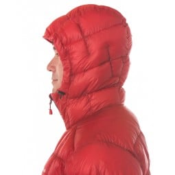 Montbell Plasma 1000 Alpine Down Parka mit aufgesetzter Kapuze