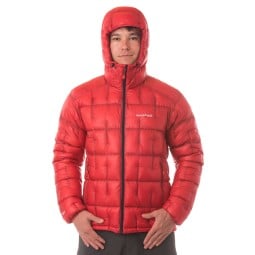Montbell Plasma 1000 Alpine Down Parka Frontansicht