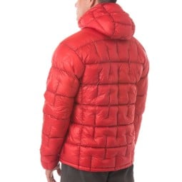 Montbell Plasma 1000 Alpine Down Parka Rückansicht