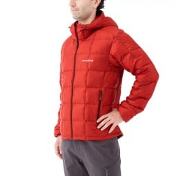 Montbell Superior Down Parka mit vorderen Reißverschlusstaschen