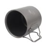 TOAKS Titanium Cup 450 Double Wall liegend
