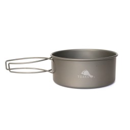Toaks Titanium D118 Bowl 550 ml mit Klappgriffen