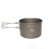 Toaks Titanium D103 Bowl 550ml mit Klappgriffen