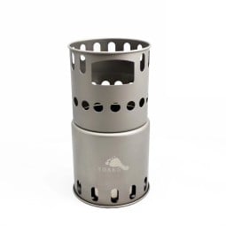 Toaks Titanium Backpacking Wood Burning Stove
