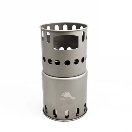 Toaks Titanium Backpacking Wood Burning Stove