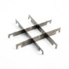 Toaks Titanium Wood Stove Cross Bars in zweifacher Ausführung kombiniert