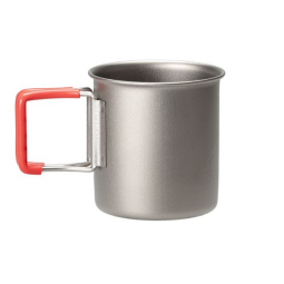 Rückseite der Evernew Ti Mug FH Titantasse 300ml