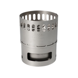 Evernew Ti Alcohol Stove DX Set aufgebaut