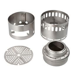 Evernew Ti Alcohol Stove DX Set