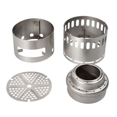 Evernew Ti Alcohol Stove DX Set