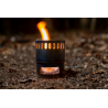 Evernew Ti DX Stand for Alcohol Stove mit Esbit betrieben