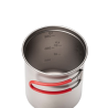 Evernew Ti Ultralight Deep Pot 640 mit innenliegender Skala